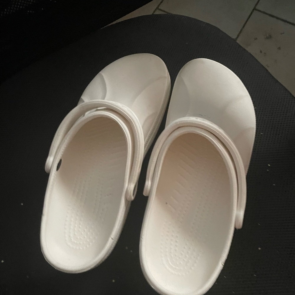 White crocs